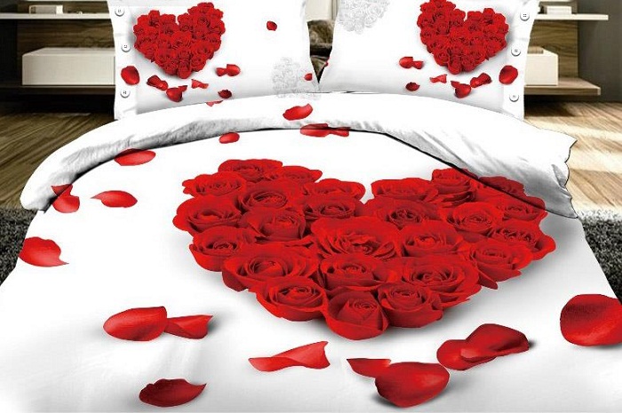 как выбрать постельное для романтической ночи