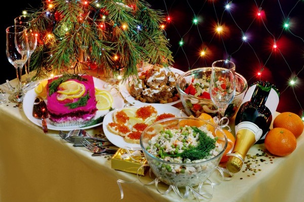 секреты идеального новогоднего стола, новогодние блюда